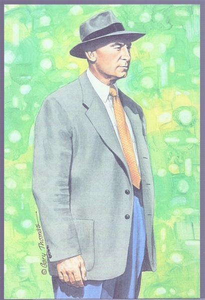 1991 Goal Line Art Football Hall of Fame Cards- #67 Ray Flaherty, Coach- 34 Cards