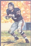 1991 Goal Line Art Football Hall of Fame Cards- #73 Stan Jones, Bears- 35 Cards