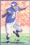1992 Goal Line Art Football Hall of Fame Cards- #113 Alan Page, Vikings- 25 Cards