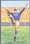 1992 Goal Line Art Football Hall of Fame Cards- #117 Ken Strong- 30 Cards