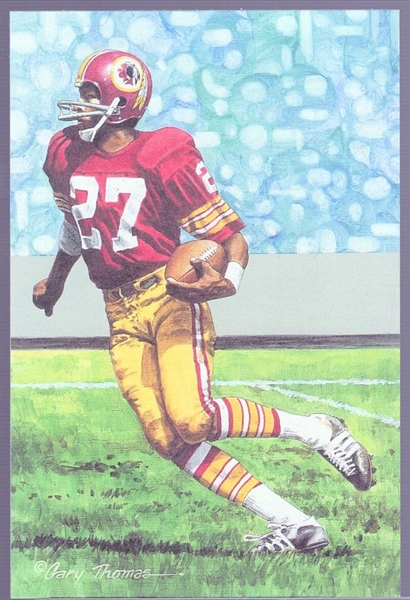 1993 Goal Line Art Football Hall of Fame Cards- #130 Ken Houston, Redskins- 26 Cards