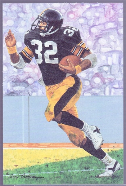 1994 Goal Line Art Football Hall of Fame Cards- #158 Franco Harris, Steelers - 32 Cards