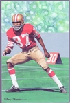 1994 Goal Line Art Football Hall of Fame Cards- #161 Jimmy Johnson, 49ers- 40 Cards