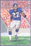 1998 Goal Line Art Football Hall of Fame Cards- #190 Paul Krause, Vikings- 11 Cards