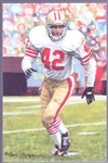 2000 Goal Line Art Football Hall of Fame Cards- #201 Ronnie Lott, 49ers- 30 Cards