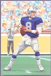2006 Goal Line Art Football Hall of Fame Cards- #230 Troy Aikman- 25 Cards