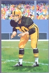2012 Goal Line Art Football Hall of Fame Cards- #268 Jack Butler, Steelers- 25 Cards