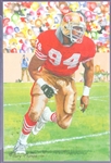 2015 Goal Line Art Football Hall of Fame Cards- #290 Charles Haley, 49ers- 32 Cards