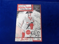 1942 Cincinnati Reds @ Pittsburgh Pirates MLB Scorecard