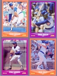 1988 Score Hi-Gloss/ Hi-Gloss Rookies and Traded- One Complete Chicago Cubs Team Set of Each (28 Total Cards)