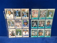 1988-91 Star Company Baseball- 13 Diff. Chicago Cubs Player Sets