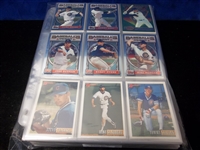 1993 Chicago Cubs MLB Team Sets in Pages- 27 Diff.