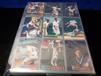 1994 Chicago Cubs MLB Team Sets in Pages- 18 Diff.