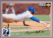 1994 Collector’s Choice Bsbl. “Gold Signature” #263 Sammy Sosa