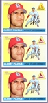 2004 Topps Heritage Bsbl. #200 Albert Pujols- 3 Asst., 2 Diff. Cards