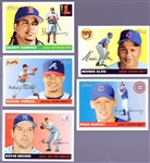2004 Topps Heritage Bsbl.- 10 Diff. SP’s/ SP Variations