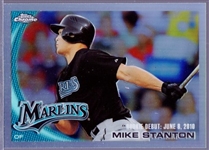 2010 Topps Chrome Update Bsbl. “Refractor” #CHR61 Mike (Gioncarlo) Stanton