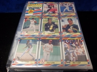 1988-89 Fleer Bsbl. “Small Retail Sets”- 15 Diff. in Pages