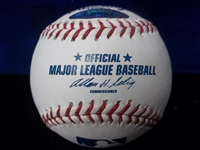 Autographed and Inscribed Angel Berroa Official MLB Bsbl.- Tri-Star Authenticated