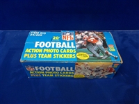 1979 Fleer Ftbl.- 1 Display Box- F-G crs., lid is detached.