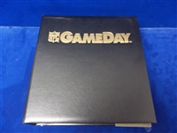 1992 GameDay Ftbl.- 1 Complete Set of 500 Cards in “GameDay” Plastic Pages with “GameDay Send-In Binder