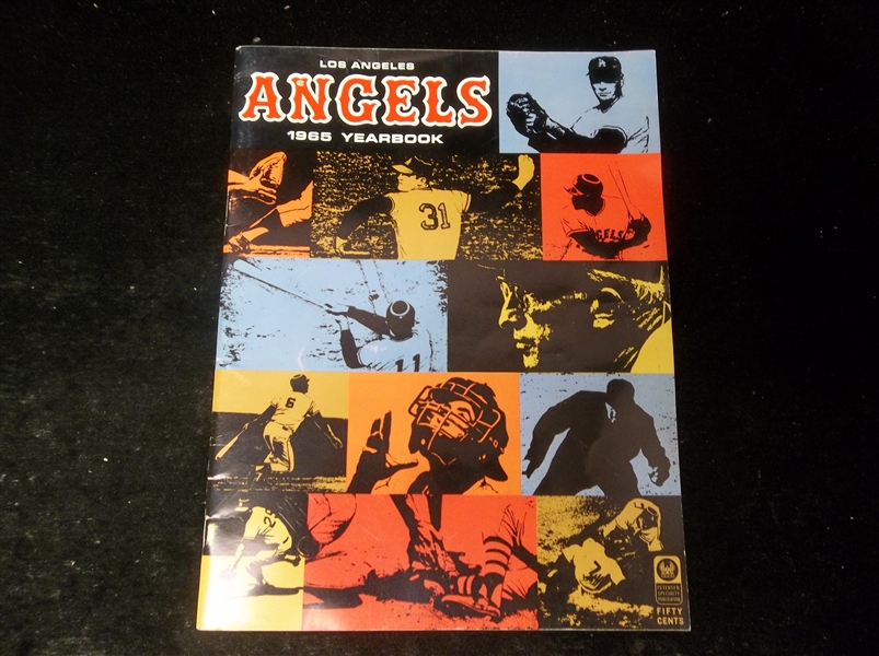 1965 Los Angeles Angels MLB Yearbook