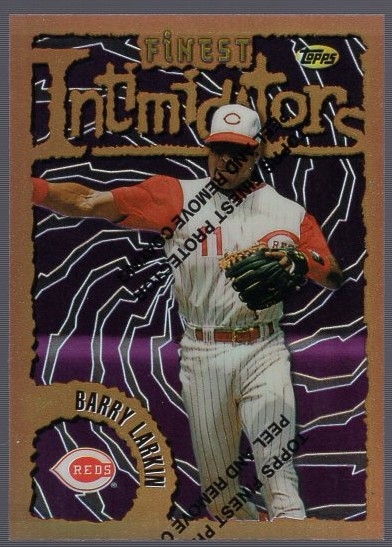 1996 Finest Bsbl. “Bronze Refractor” #167 Barry Larkin, Reds