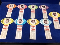 1976 Pepsi Football Discs Complete Set of 40