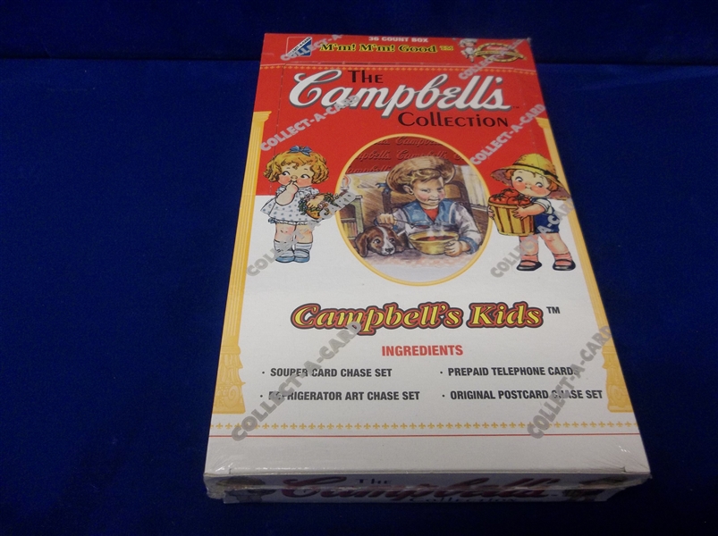 1995 Collect-A-Card “The Campbell’s Collection”- One Unopened Wax Box