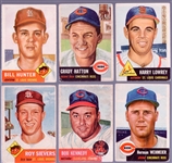 1953 Topps Bb- 6 Diff