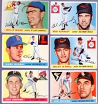 1955 Topps Bb- 13 cards