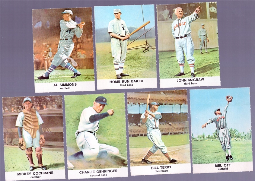 1961 Golden Press Baseball- 7 Diff