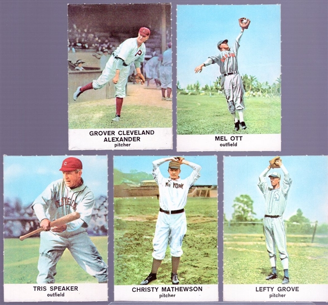 1961 Golden Press Baseball- 5 Diff