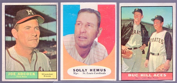 1961 Topps Bb- 45 Asst