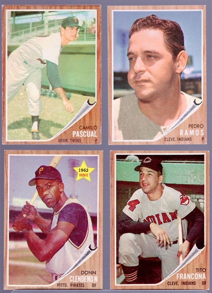 1962 Topps Bb- 18 Diff