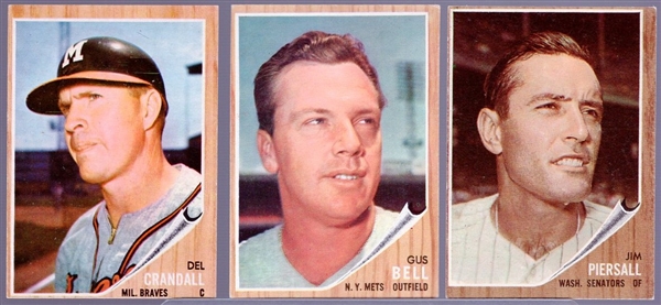 1962 Topps Bb- 65 Asst