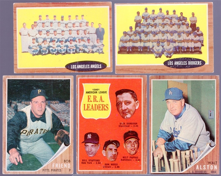 1962 Topps Bb- 70 Asst