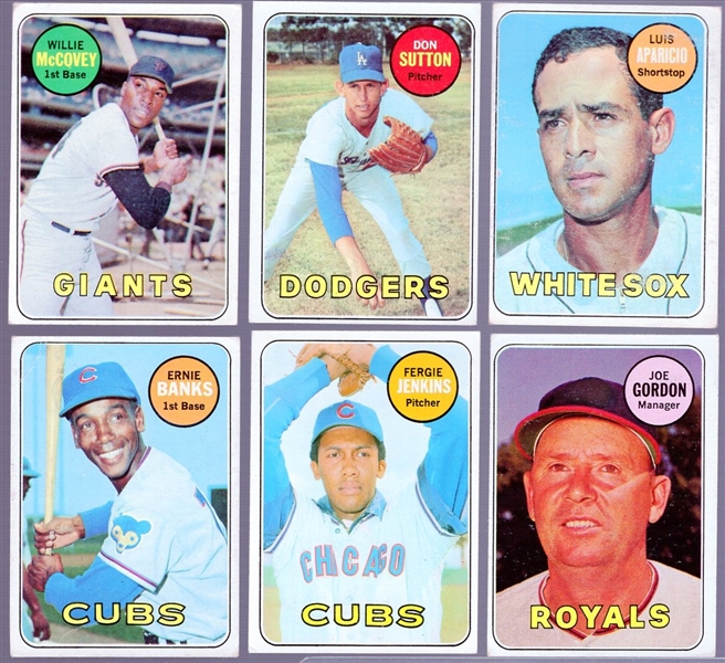 1969 Topps Bb- 6 Diff