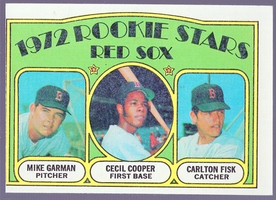 1972 Topps Bb- #79 Fisk/Cooper Rookie