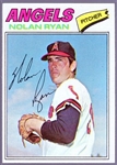 1977 Topps Bb- #650 Nolan Ryan, Angels