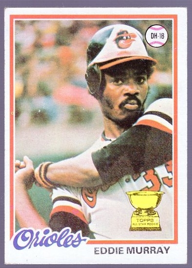 1978 Topps Bb- #36 Eddie Murray RC 