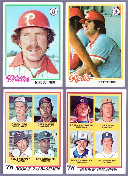 1978 Topps Bb- 4 Diff