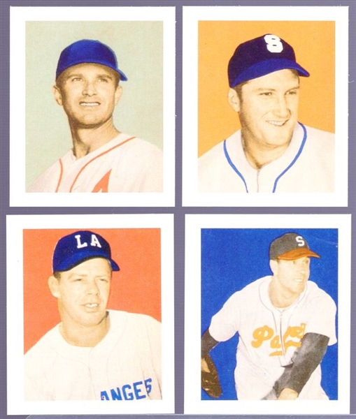 1987 CCC Reprint Set- 1949 Bowman PCL Set of 36