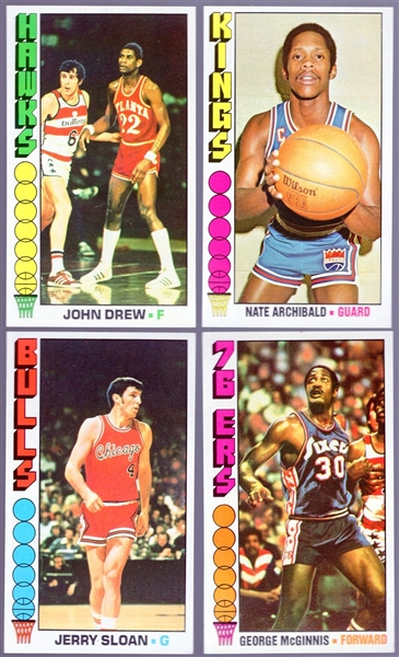 1976-77 Topps Basketball- 20 Diff