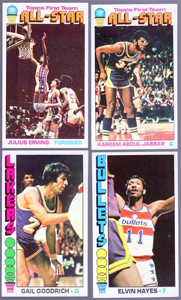 1976-77 Topps Basketball- 20 Diff