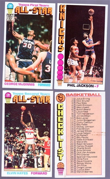 1976-77 Topps Basketball- 20 Diff