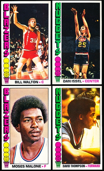 1976-77 Topps Basketball- 4 Diff