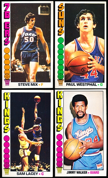 1976-77 Topps Basketball- 20 Diff