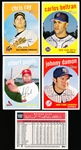 2008 Topps Heritage Bb (’59 Topps)-15 Diff “Black back” SPs