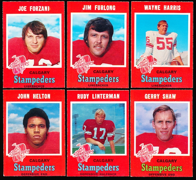 1971 O-Pee-Chee CFL Fb-12 Diff